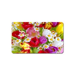 Beautiful Floral Magnet (name Card) by Sparkle