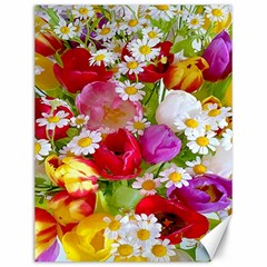 Beautiful Floral Canvas 12  X 16  by Sparkle