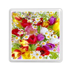 Beautiful Floral Memory Card Reader (square)