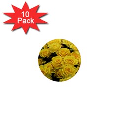 Yellow Roses 1  Mini Magnet (10 Pack)  by Sparkle