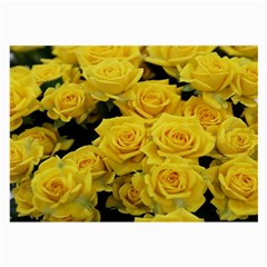 Yellow Roses Large Glasses Cloth by Sparkle