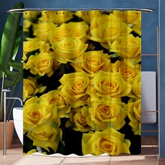 Yellow Roses Shower Curtain 60  X 72  (medium)  by Sparkle