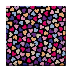 Colorful Love Tile Coaster