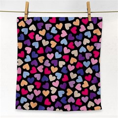 Colorful Love Face Towel by Sparkle