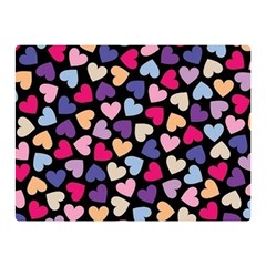 Colorful Love Double Sided Flano Blanket (mini)  by Sparkle