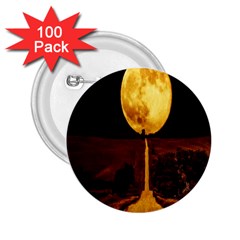 Moon Road 2 25  Buttons (100 Pack)  by Sparkle