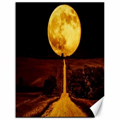 Moon Road Canvas 18  X 24  by Sparkle