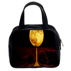 Moon Road Classic Handbag (two Sides) by Sparkle