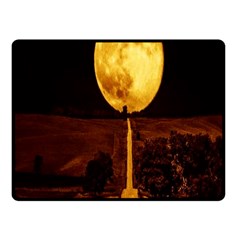 Moon Road Fleece Blanket (small) by Sparkle