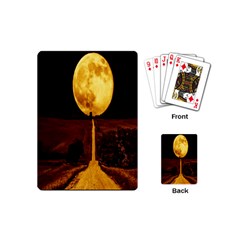 Moon Road Playing Cards Single Design (mini) by Sparkle