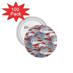 Golden Fishes 1.75  Buttons (100 pack) 