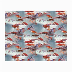 Golden Fishes Small Glasses Cloth