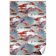 Golden Fishes Canvas 24  x 36 