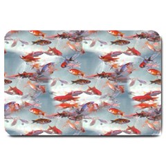 Golden Fishes Large Doormat 