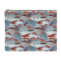 Golden Fishes Cosmetic Bag (XL)