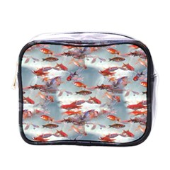 Golden Fishes Mini Toiletries Bag (One Side)