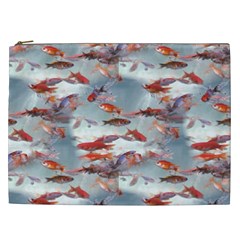 Golden Fishes Cosmetic Bag (XXL)