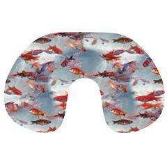 Golden Fishes Travel Neck Pillow