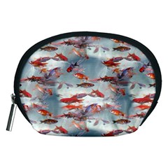 Golden Fishes Accessory Pouch (Medium)