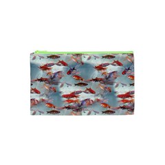 Golden Fishes Cosmetic Bag (XS)