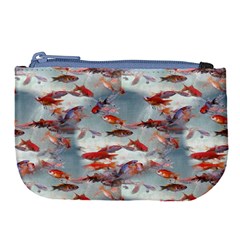 Golden Fishes Large Coin Purse