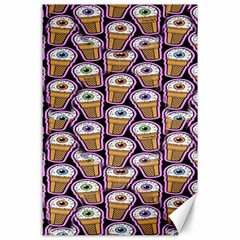 Eyes Cups Canvas 24  X 36  by Sparkle