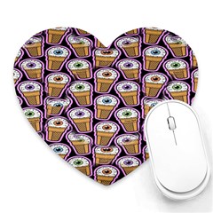 Eyes Cups Heart Mousepads by Sparkle