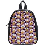 Eyes Cups School Bag (Small) Front