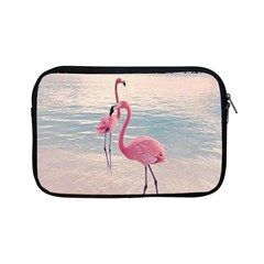 Flamingos Beach Apple Ipad Mini Zipper Cases by Sparkle