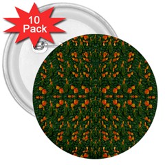 Sakura Tulips Giving Fruit In The Festive Temple Forest 3  Buttons (10 Pack)  by pepitasart