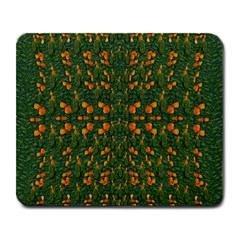 Sakura Tulips Giving Fruit In The Festive Temple Forest Large Mousepads by pepitasart