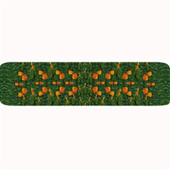 Sakura Tulips Giving Fruit In The Festive Temple Forest Large Bar Mats by pepitasart