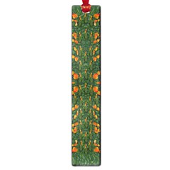 Sakura Tulips Giving Fruit In The Festive Temple Forest Large Book Marks by pepitasart