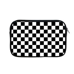 Black And White Chessboard Pattern, Classic, Tiled, Chess Like Theme Apple Macbook Pro 13  Zipper Case by Casemiro