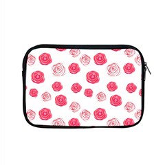 Watercolor Hand Drawn Roses Pattern Apple Macbook Pro 15  Zipper Case by TastefulDesigns