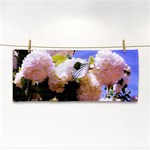 Pink Snowball Branch Hand Towel Front