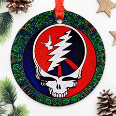 Grateful Dead - Round Ornament (two Sides)