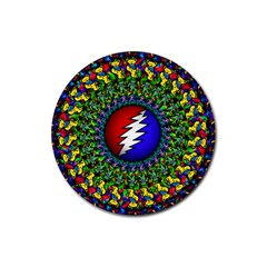 Grateful Dead Rubber Coaster (round)  by Sapixe