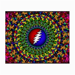 Grateful Dead Small Glasses Cloth by Sapixe