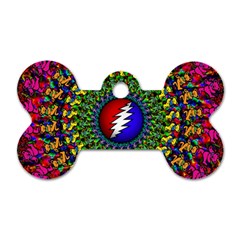 Grateful Dead Dog Tag Bone (one Side) by Sapixe