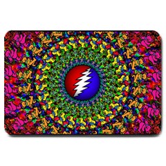 Grateful Dead Large Doormat  by Sapixe