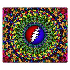 Grateful Dead Double Sided Flano Blanket (small)  by Sapixe