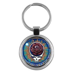 Grateful Dead Ahead Of Their Time Key Chain (round) by Sapixe