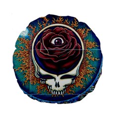 Grateful Dead Ahead Of Their Time Standard 15  Premium Round Cushions by Sapixe