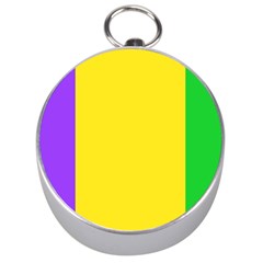 Carnival Mardi Gras Purple Yellow Green Stripes Silver Compasses by yoursparklingshop