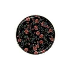 Dusty Roses Hat Clip Ball Marker by BubbSnugg