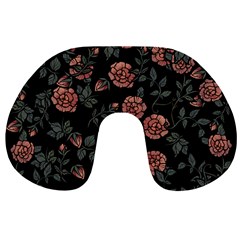 Dusty Roses Travel Neck Pillow by BubbSnugg