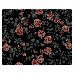 Dusty Roses Double Sided Flano Blanket (medium)  by BubbSnugg