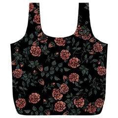 Dusty Roses Full Print Recycle Bag (xxxl) by BubbSnugg