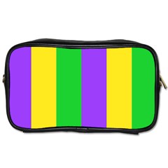 New Orleans Carnival Colors Mardi Gras Toiletries Bag (one Side) by yoursparklingshop